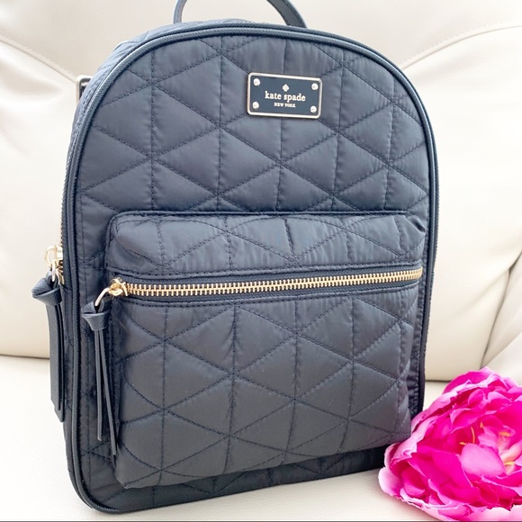 kate spade Handbags - Kate Spade Quilted Nylon Backpack